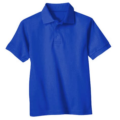 royal blue school shirts